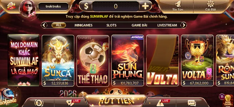 Cổng Game SunWin - Danh Mục Trò Chơi Đa Dạng Với Đủ Mọi Thể Loại Trò Chơi Hấp Dẫn Nhất Trên Thị Trường